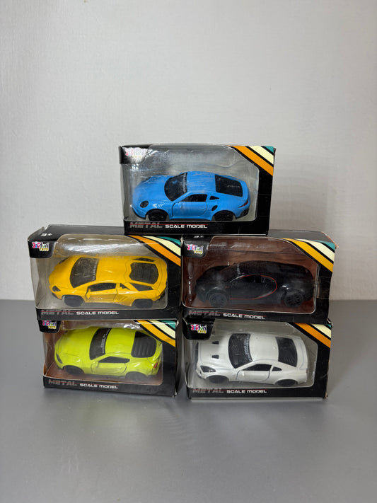 Set of 5 Die Cast Car