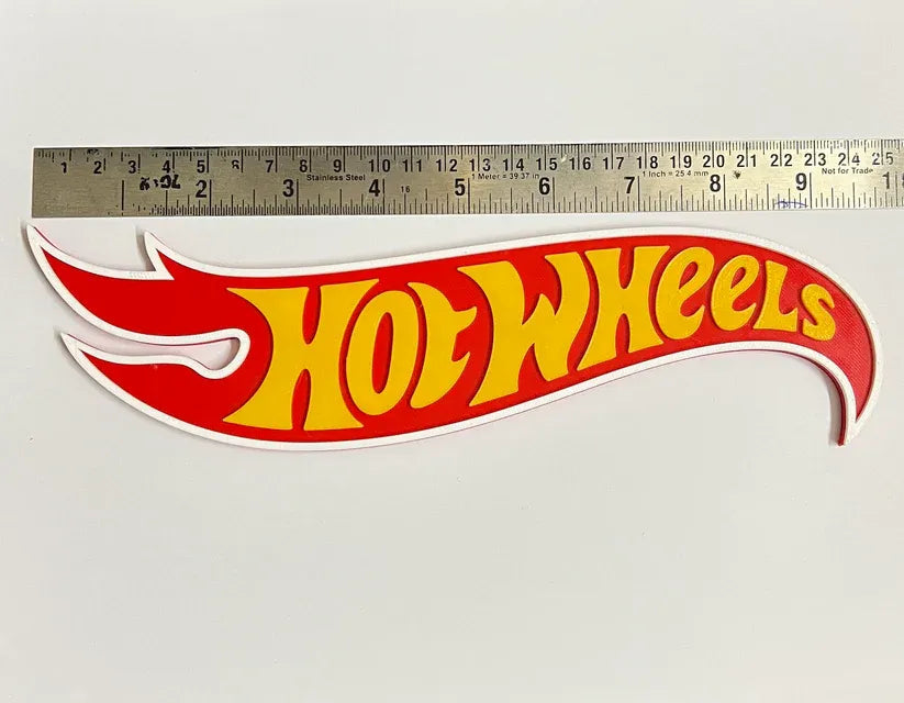 HOT WHEELS LOGO - BIG SIZE