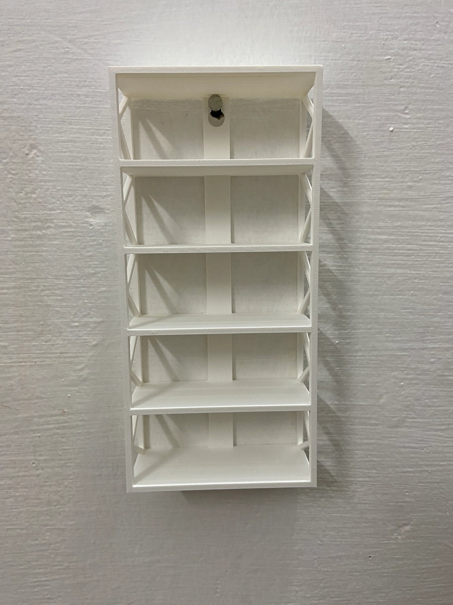 Display Stand for 5 car (Add on) White