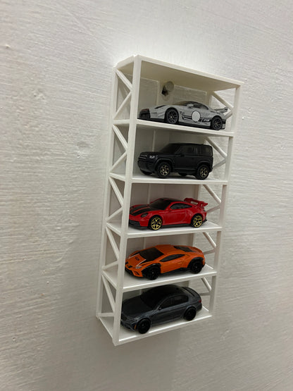 Display Stand for 5 car (Add on) White